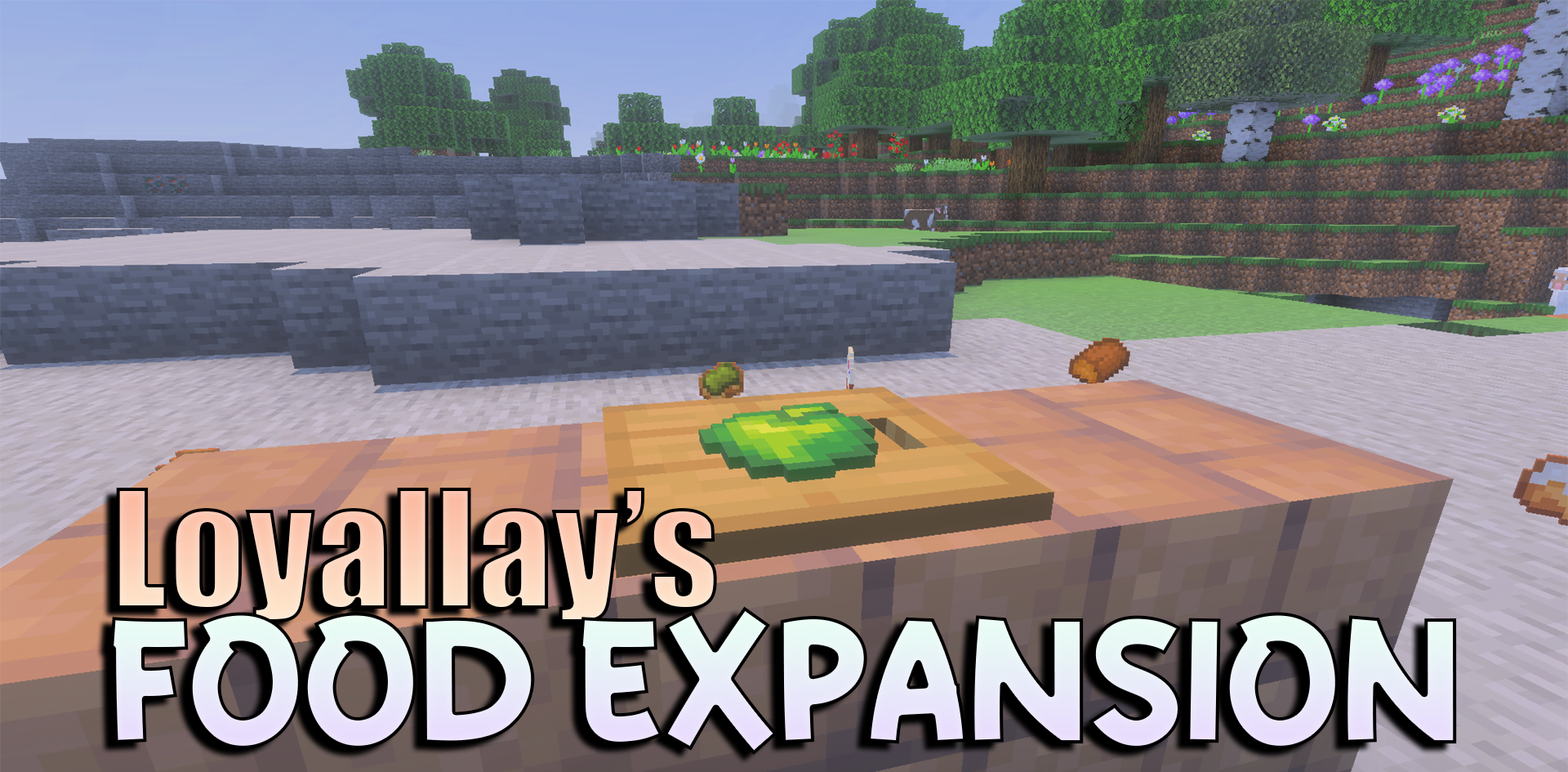 Loyallays Food Expansion para Minecraft PE / Bedrock 26.x