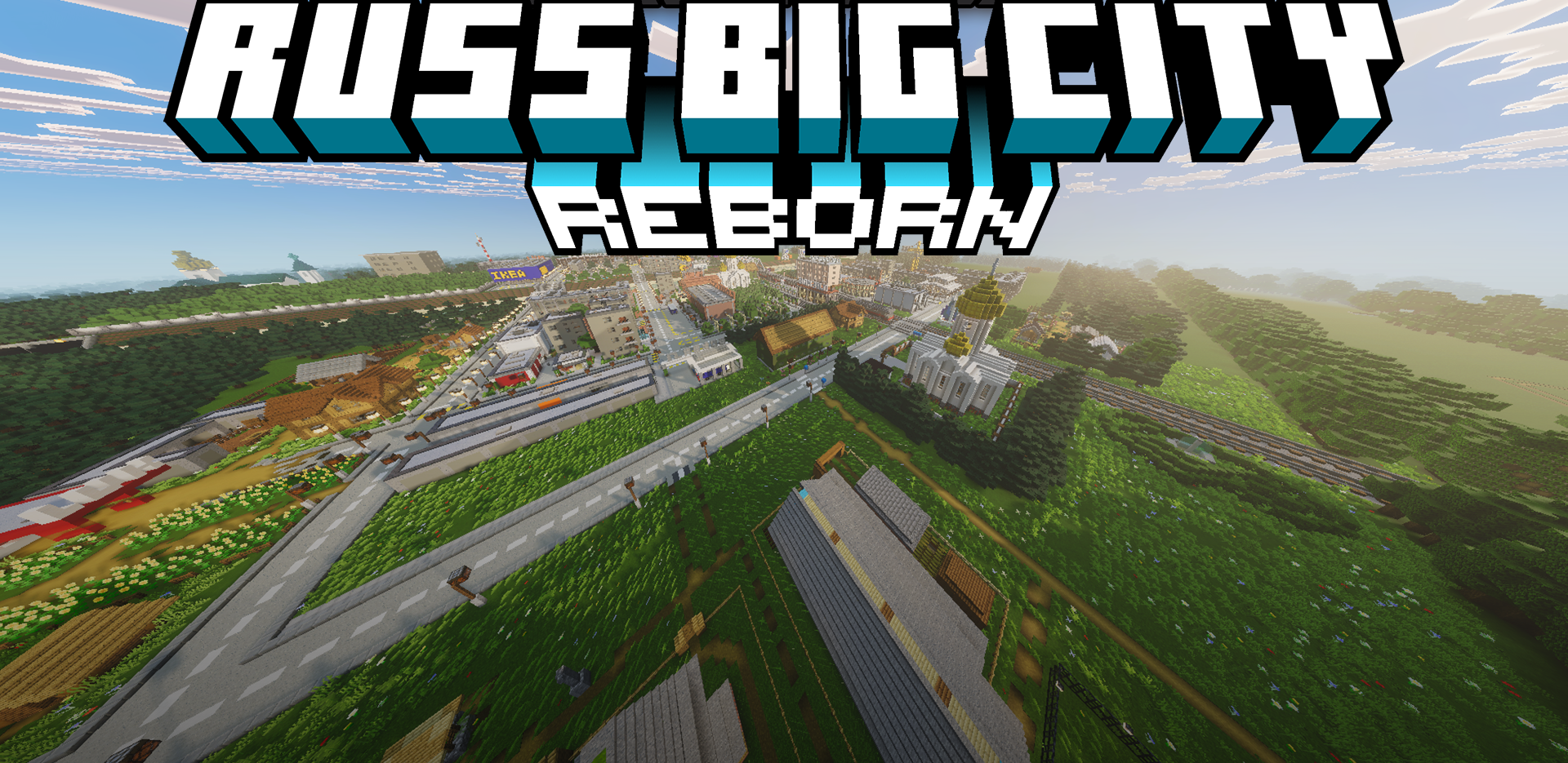 Russ Big City Reborn | Mapas para Minecraft PE / Bedrock
