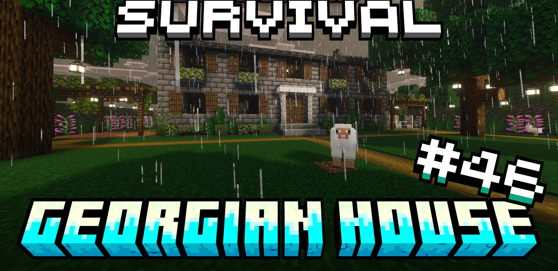 Survival Georgian House 46 | Mapas para Minecraft PE / Bedrock