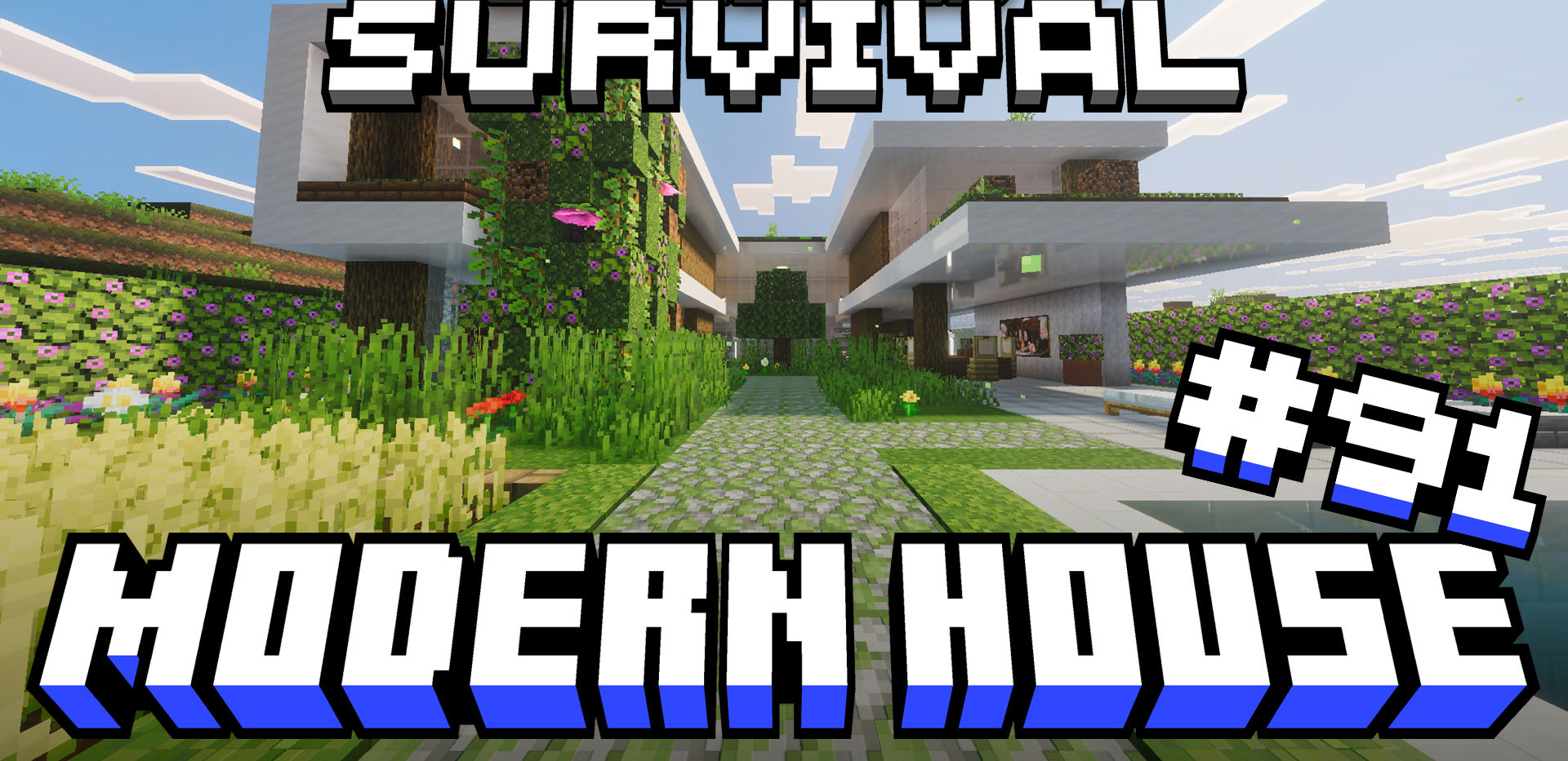 Survival Modern House 91 | Mapa para Minecraft PE / Bedrock