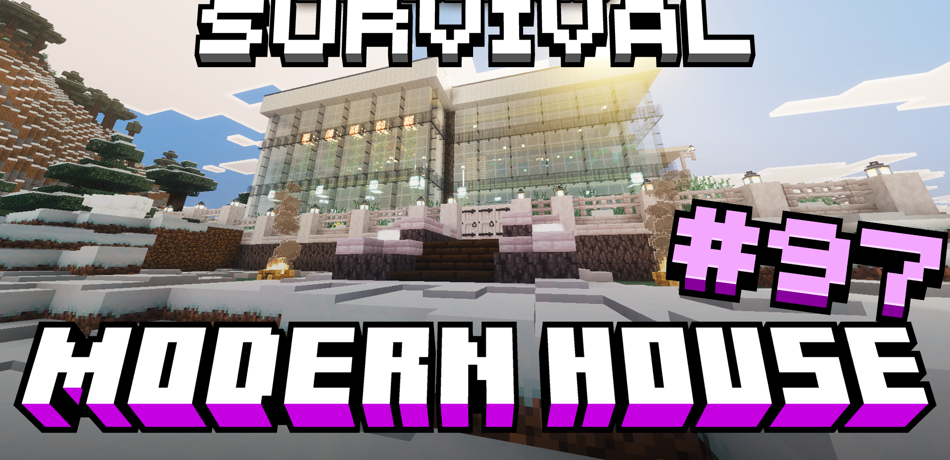 Survival Modern House 97 | Mapas para Minecraft PE / Bedrock